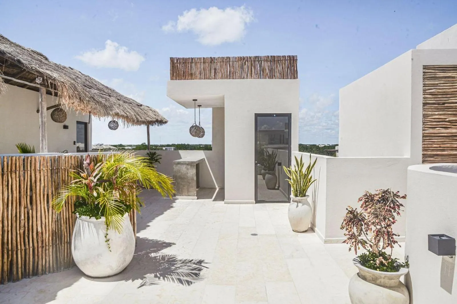 Luxury Penthouse-Private Rooftop Pool-Walkable Tulum Apartment