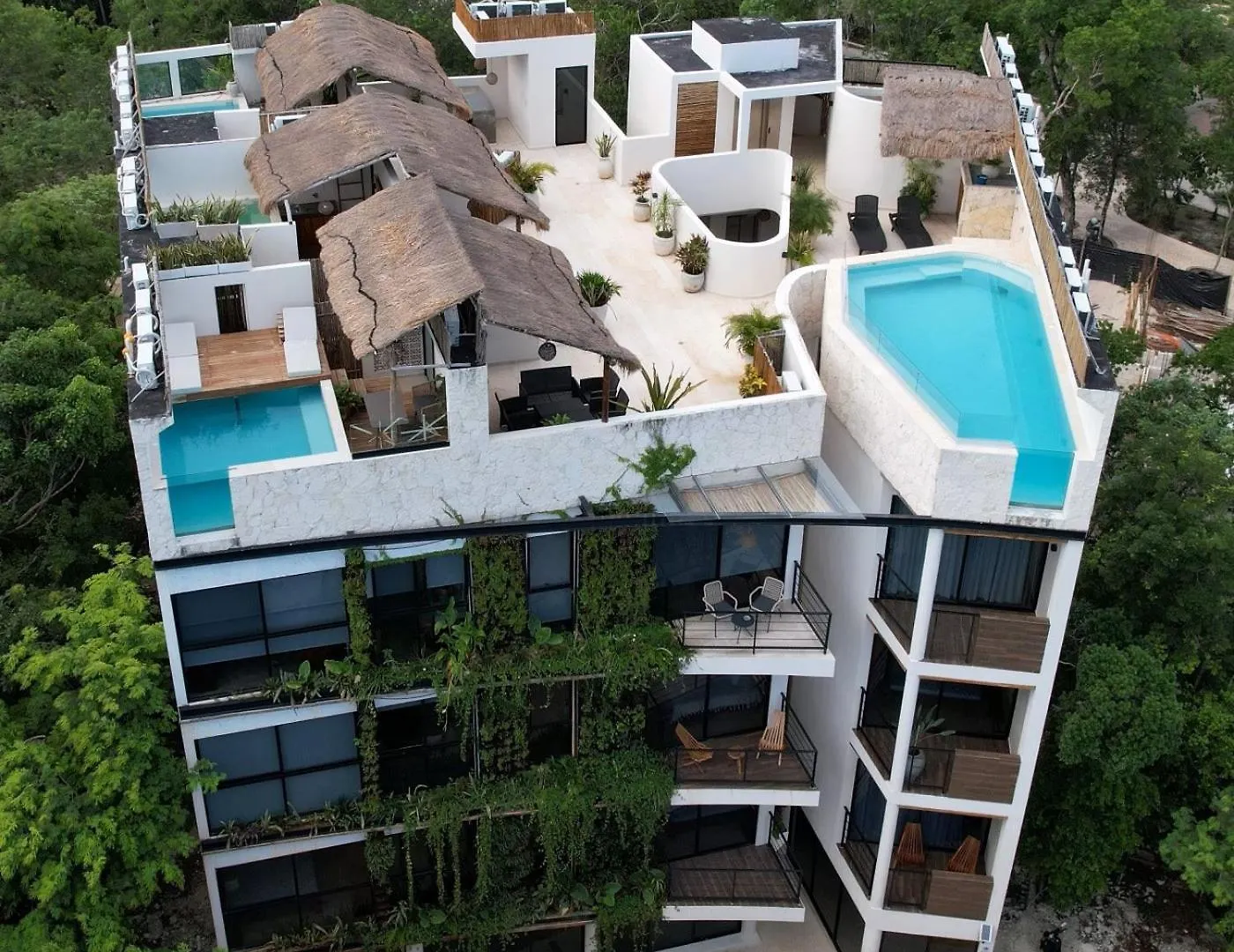 Luxury Penthouse-Private Rooftop Pool-Walkable Tulum